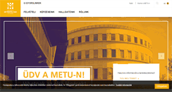 Desktop Screenshot of metropolitan.hu